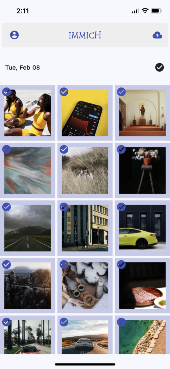 Multipe select group