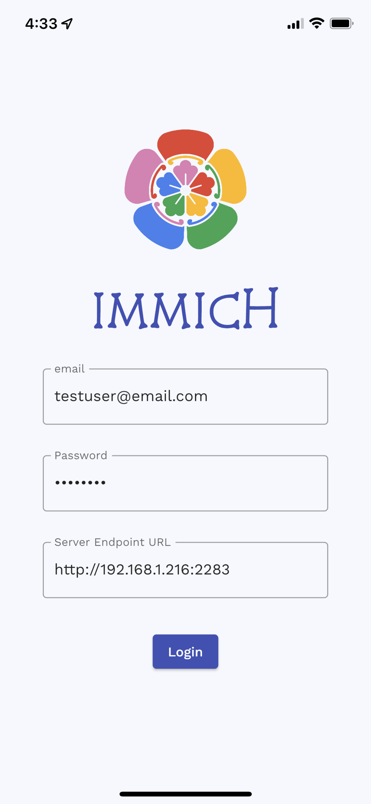 Login With Custom URL