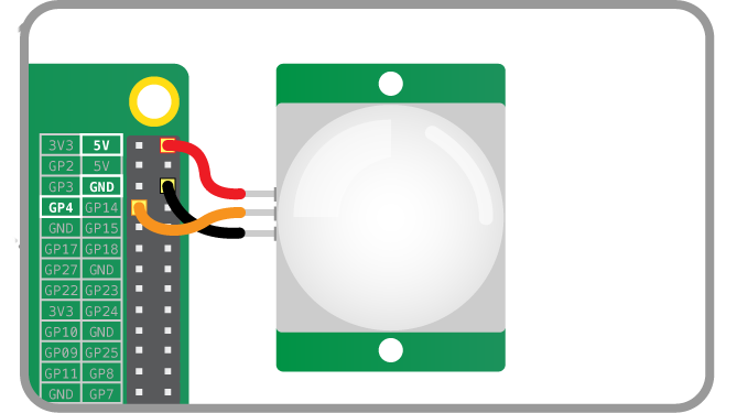 Motion Sensor wiring